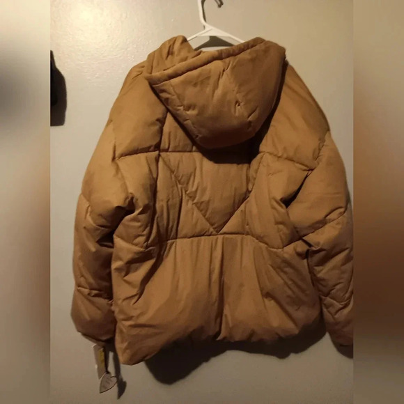 Avec Les Filles Water Resistant Hooded Puffer Coat - Picture 3 of 9